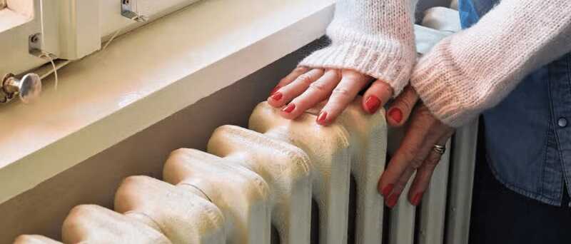 Megy a fűtés hideg a radiátor
